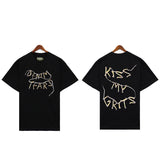 Denim Tears T Shirts Casual Short Sleeve T-shirt