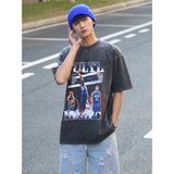 Basket Ball Star T Shirt Markelle Fultz Short Sleeve Printed T-shirt Retro Loose