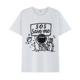 Basketball Sports T Shirt Short-Sleeved T-Shirt Men And Women Half Sleeve T-Shirt Hong Kong Style Handsome