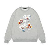 Purple Brand Sweatshirt Loose Crew Neck Sweater