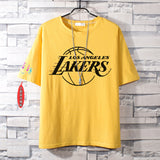 Basketball Sports T Shirt James No. 23 Kobe Short-Sleeved T-Shirt Men'S Loose