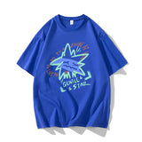 Nasa T Shirt Short Sleeve T-Shirt Men'S Summer Couple Wear Men'S And Women'S Half Sleeve
