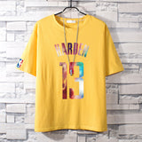 Basketball Sports T Shirt Cotton Short-Sleeved T-Shirt Men'S Sports Half Sleeve Nba Basketball Clothes Loose