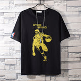 Basketball Sports T Shirt Nba Basketball Clothes James Printed Short Sleeve T-Shirt Men'S Cotton Loose