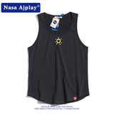 Nasa T Shirt Vest Men'S Loose Sports Summer