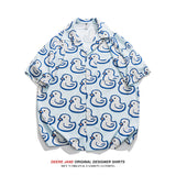 Men Shirts Short Sleeve Shirt Baby Boy and Girl Summer Loose Leisure All-Matching