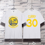 Basketball Sports T Shirt Curry 30 Thompson 11 Basketball Sports T-Shirt Student Loose Casual Breathable Short Sleeve Men