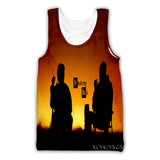 Heisenberg T Shirt Summer Thin Men'S Vest Deadly Poison Master Printing Stylish T-Shirt