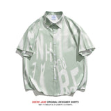Men's Shirts Men's Short Sleeve Summer Trendy Loose Casual