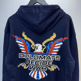 Who Decided War T Shirts WHO DECIDES WAR Printed Hooded Sweater Loose Hoodie