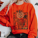Print Casual Sweatshirts Crew Neck