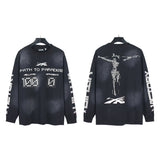 HS long-sleeve T-shirt autumn, loose long-sleeve T-shirt