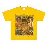 Film Star T Shirt Movie Bruce Lee Cotton Short Sleeve Loose round Neck American T-shirt Men and Women