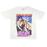 Film Star T Shirt Movie Jackie Chan City Hunter Cotton Short Sleeve Loose round Neck T-shirt for Men