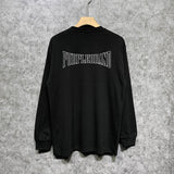 Purple Brand Long Sleeve T-Shirt Fashion Loose Long Sleeve Top