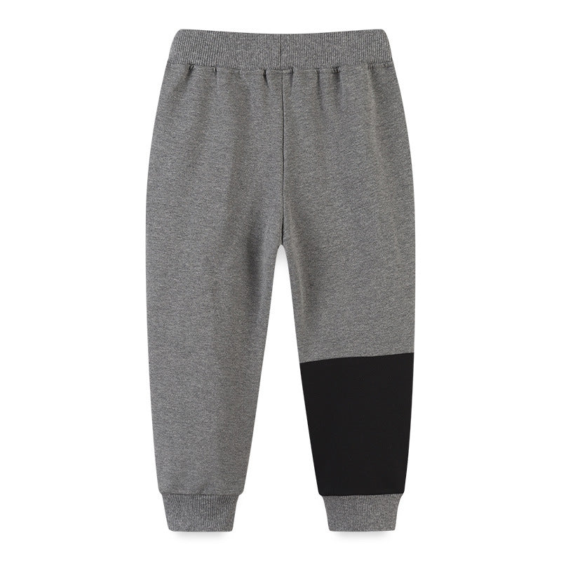 Boy Pants Autumn Boy Sweater Pants European and American Style Children Card