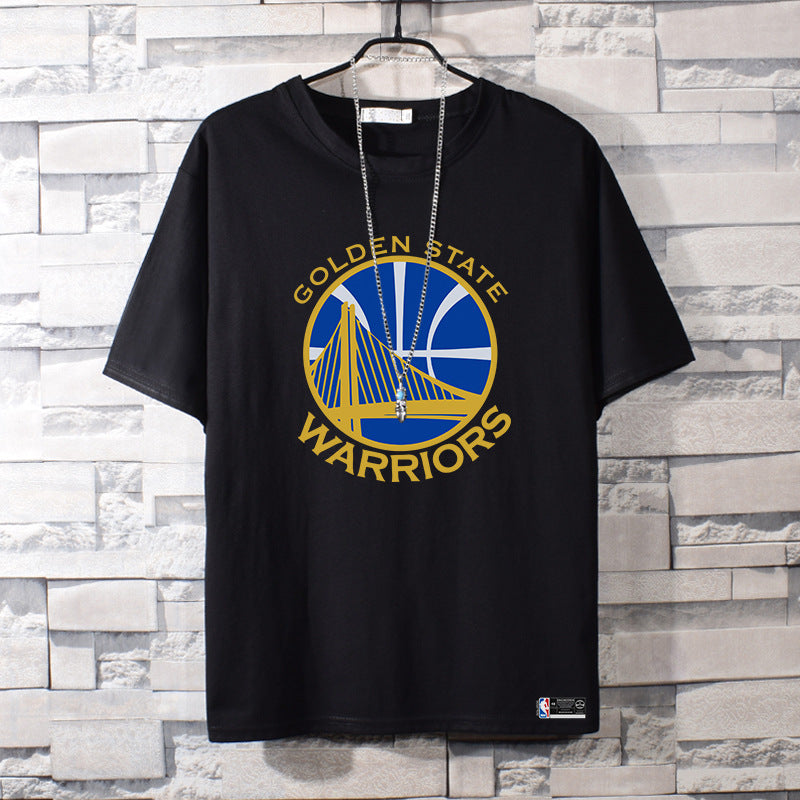 Basketball Sports T Shirt Summer Warriors Curry 30 Student Basketball Sports Breathable Short Sleeve T-Shirt Men