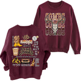 Western Luke Combs County Music Sweatshirt Round