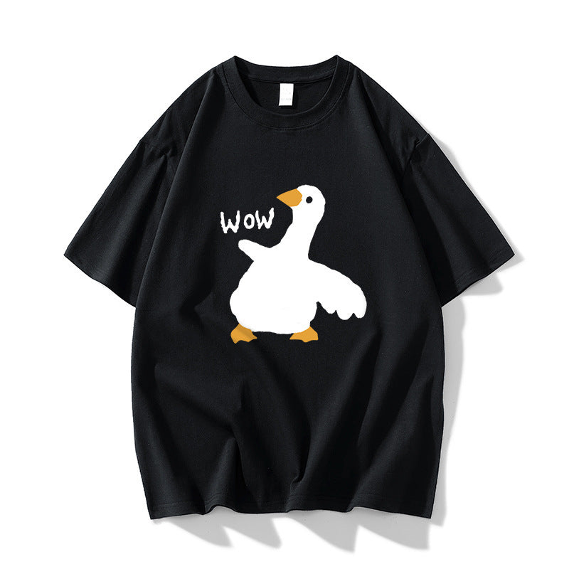 Nasa T Shirt Short Sleeve Summer T-Shirt Loose All-Matching T-Shirt