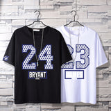 Basketball Sports T Shirt Nba Basketball Short Sleeve T-Shirt Men'S Loose Student Casual James 23