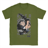 POMEL T-Shirts for Men Anime Manga Casual Cotton