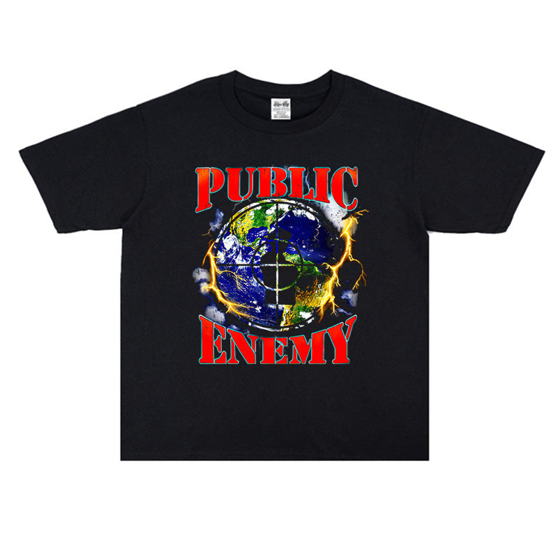 Public Enemy T Shirts Band Washed and Old