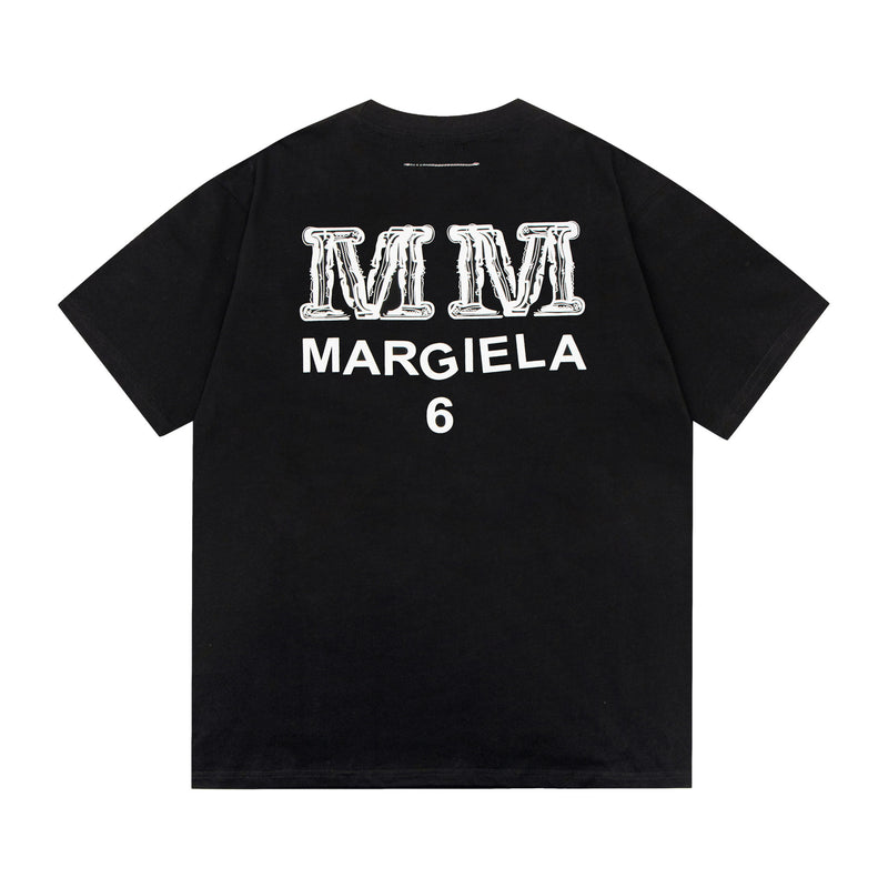 Maison Margiela T-Shirts Crew Neck Loose Short Sleeve T-Shirt