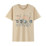 Basketball Sports T Shirt Summer Short-Sleeved T-Shirt Male Handsome Loose Student Nasa Astronaut