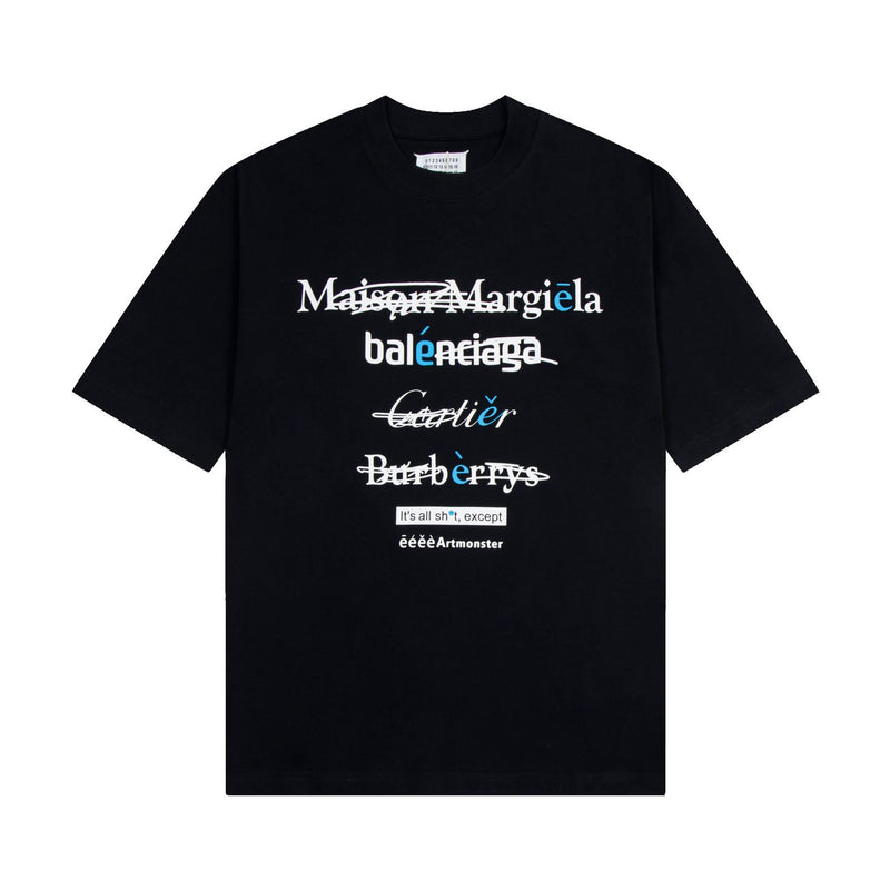 Maison Margiela T-Shirts Crew Neck Loose Short Sleeve T-Shirt