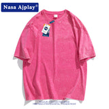 Nasa T-Shirt Short-Sleeved T-Shirt Men'S Summer Half Sleeve T-Shirt