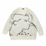 ERD Sweatshirt Crew Neck Pullover Sweater Leisure