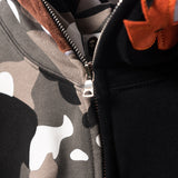 Bathing Ape Hoodie Shark Luminous Camouflage Jacket Men's Autumn and Winter Cardigan Zipper Embroidered Hooded Sweater