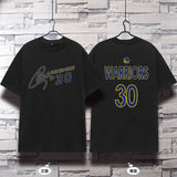 Basketball Sports T Shirt Curry 30 Thompson 11 Basketball Sports T-Shirt Student Loose Casual Breathable Short Sleeve Men