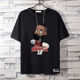 Basketball Sports T Shirt Nba Basketball Kobe James Curry Short Sleeve T-Shirt Male Student Loose