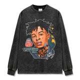 21 Savage T Shirts Loose distressed T-shirts