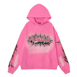 Mens trendy Hoodie & Pants Retro Hoodie