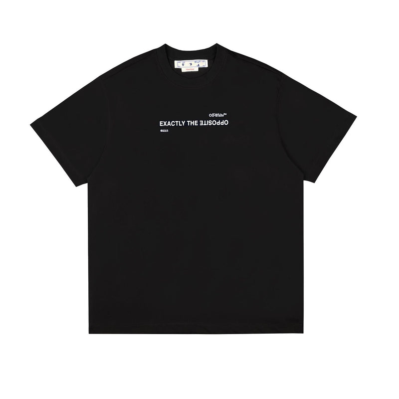 Off Whtie T Shirts Basic Letter Short Sleeve Male And Female Trendy Brand Short Sleeve