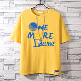 Basketball Sports T Shirt Curry Champion Pure Cotton Loose Short Sleeve T-Shirt Male Student Handsome Casual