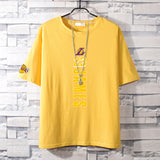 Basketball Sports T Shirt Kobe James Short Sleeve T-Shirt Male Student Loose Leisure Sports
