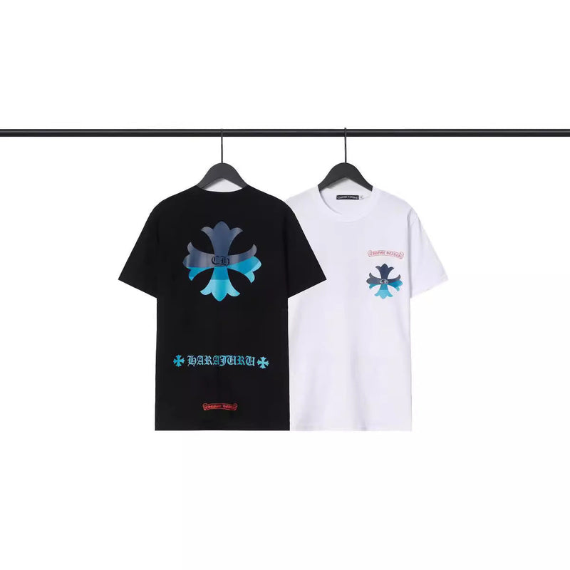 CHH Chrome Heart T Shirts T-Shirt Summer Hip Hop Men's and Women's Short Sleeves