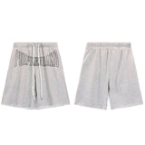 Purple Brand Shorts Summer Men Large Size Loose Casual