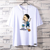 Basketball Sports T Shirt Summer Warrior Curry 3 Basketball Sports Breathable Short Sleeve T-Shirt Male Student