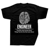 Cotton T Men's Engineering Brain Short Sleeve