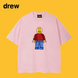 Drew T Shirts Short Sleeve Loose round Neck Short Sleeve