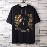 Basketball Sports T Shirt Basketball Sports Kobe James Loose-Fitting Pure Cotton Short Sleeves T-Shirt