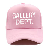 GALLERY DEPT Hat Printed Baseball Cap Outdoor Sun Hat GALLERY DEPT Mesh Cap