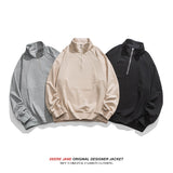 Men Pullover Hoodie Spring Sweater Male Loose Versatile Casual Top