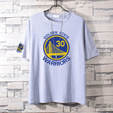 Basketball Sports T Shirt Basketball Clothes Short Sleeve Men'S Loose Student Trendy Curry No. 30 Youth Casual T-Shirt