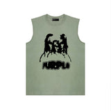Purple Brand Tank T Shirts Sleeveless T-shirt Vest