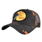 Baseball Cap Woven Label Sun Hat Mesh Cap